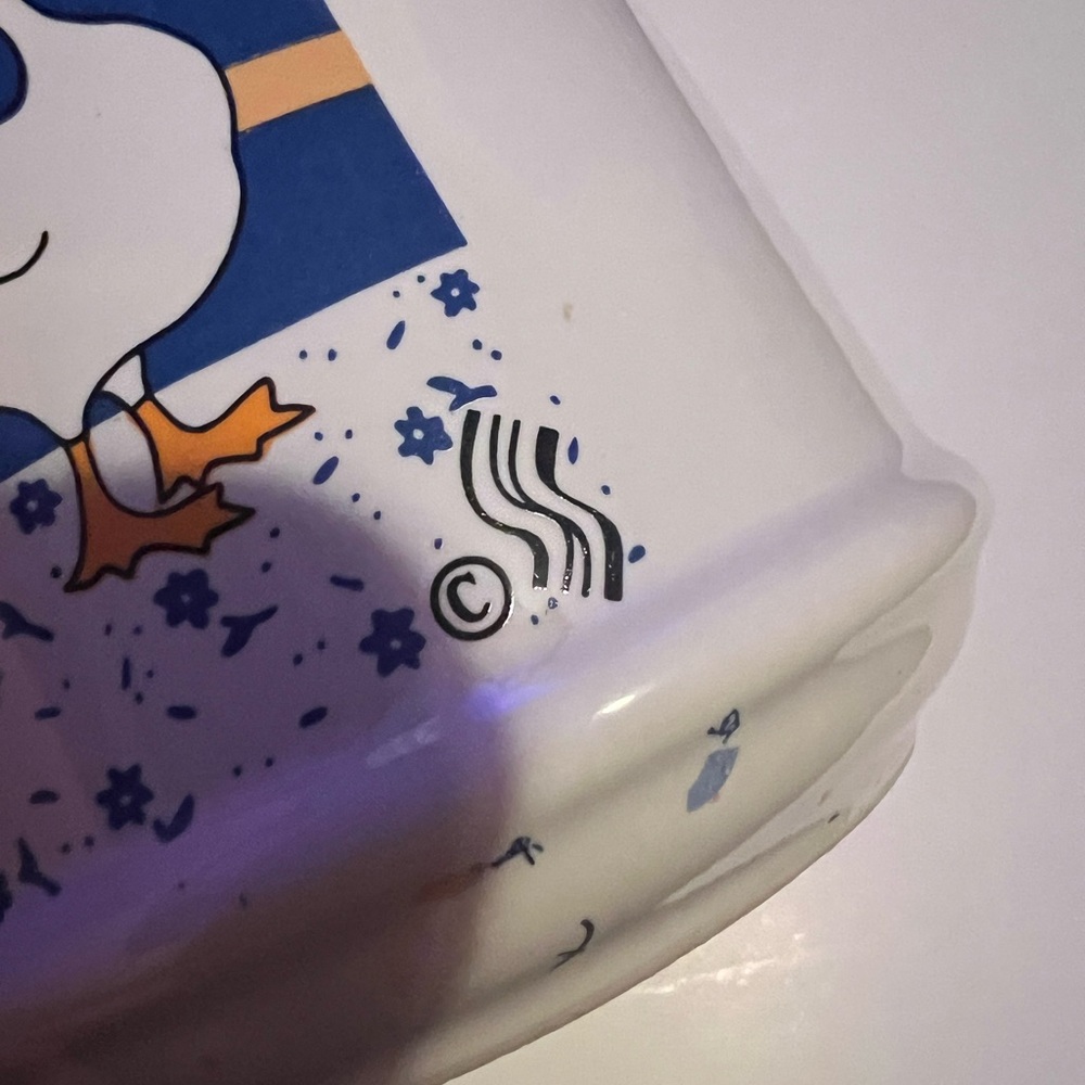 Vintage 1980s Blue Ribbon Country Geese Canister Set - Picture 8 of 11